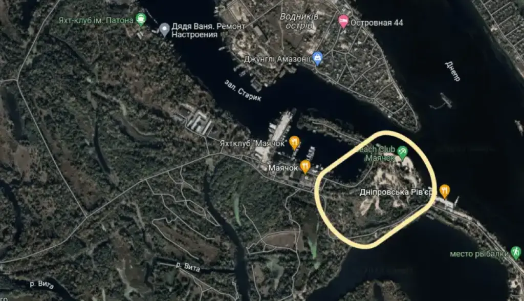 Боротьба за Жуків острів: кооператив Рябікіна не відступає від планів житлової забудови ландшафтного заказника