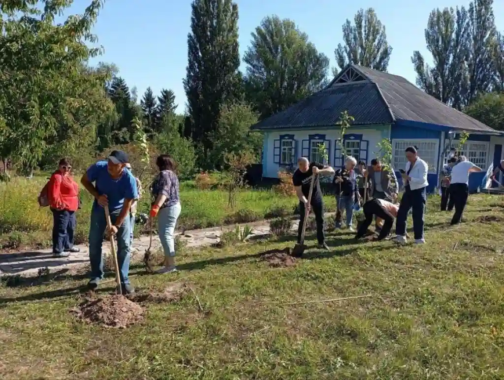 У Києві висадили «Алею Бахмута», що символізує пам’ять і надію