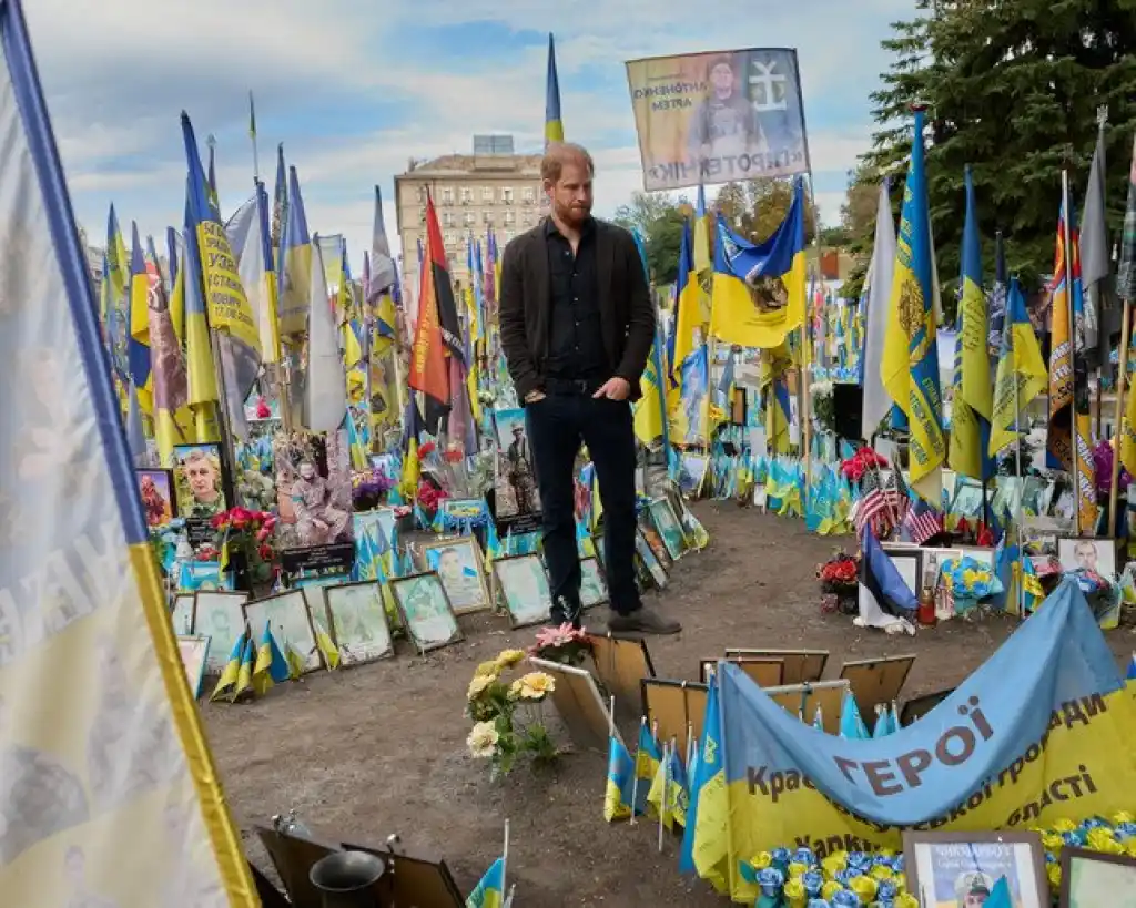 Принц Гаррі у Києві: зустріч із ветеранами та щирі враження