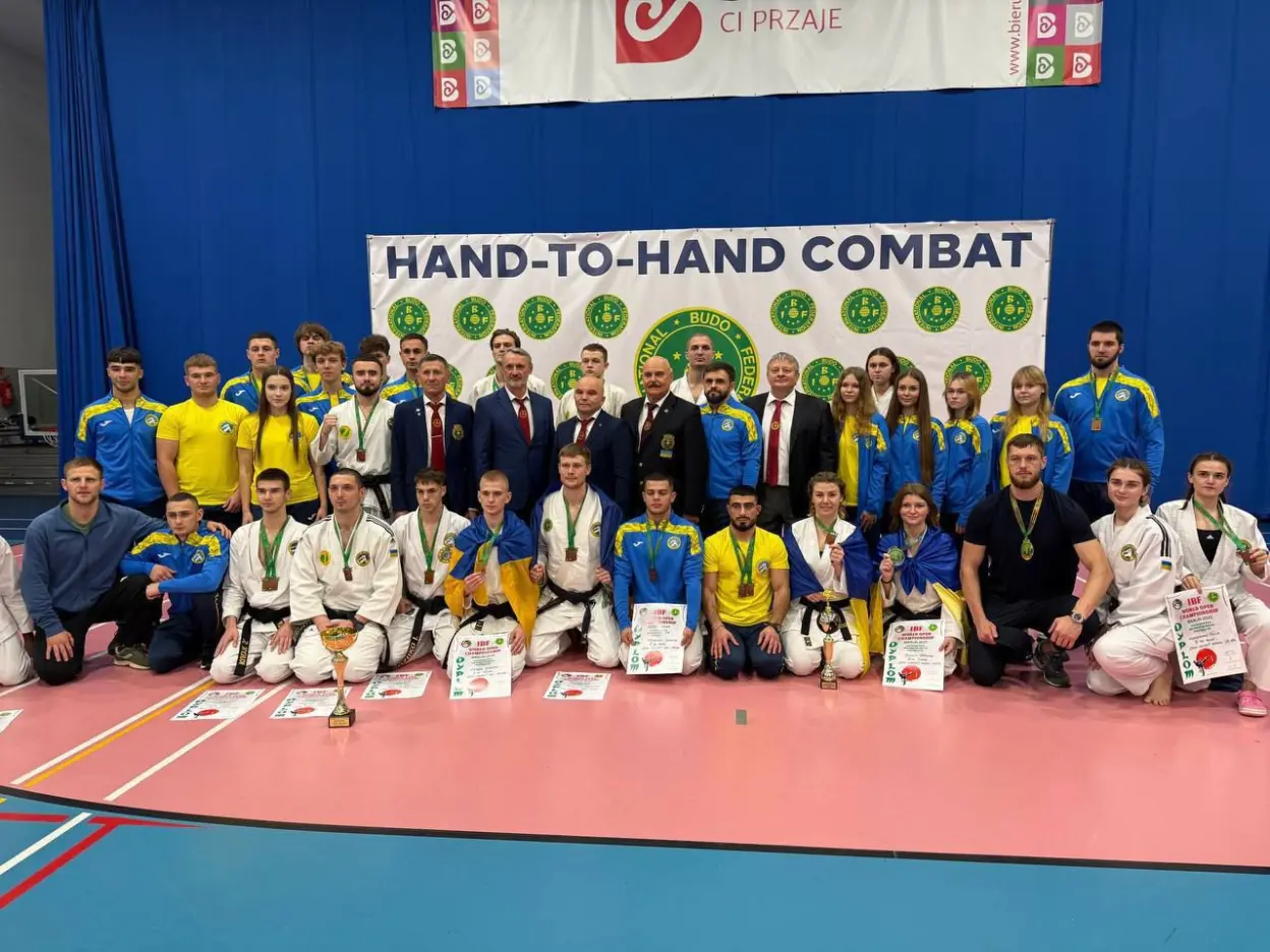 Спортсмени Київщини здобули чотири медалі на чемпіонаті світу з рукопашного бою в Польщі