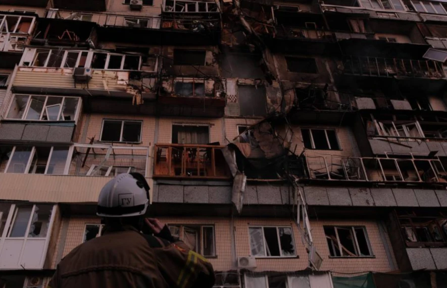 Нічні вибухи та спалахи над столицею: як минула атака дронів 14 листопада