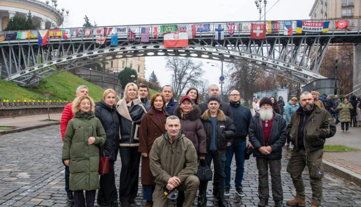 День Гідності та Свободи в Києві: у центрі міста вшанували полеглих захисників