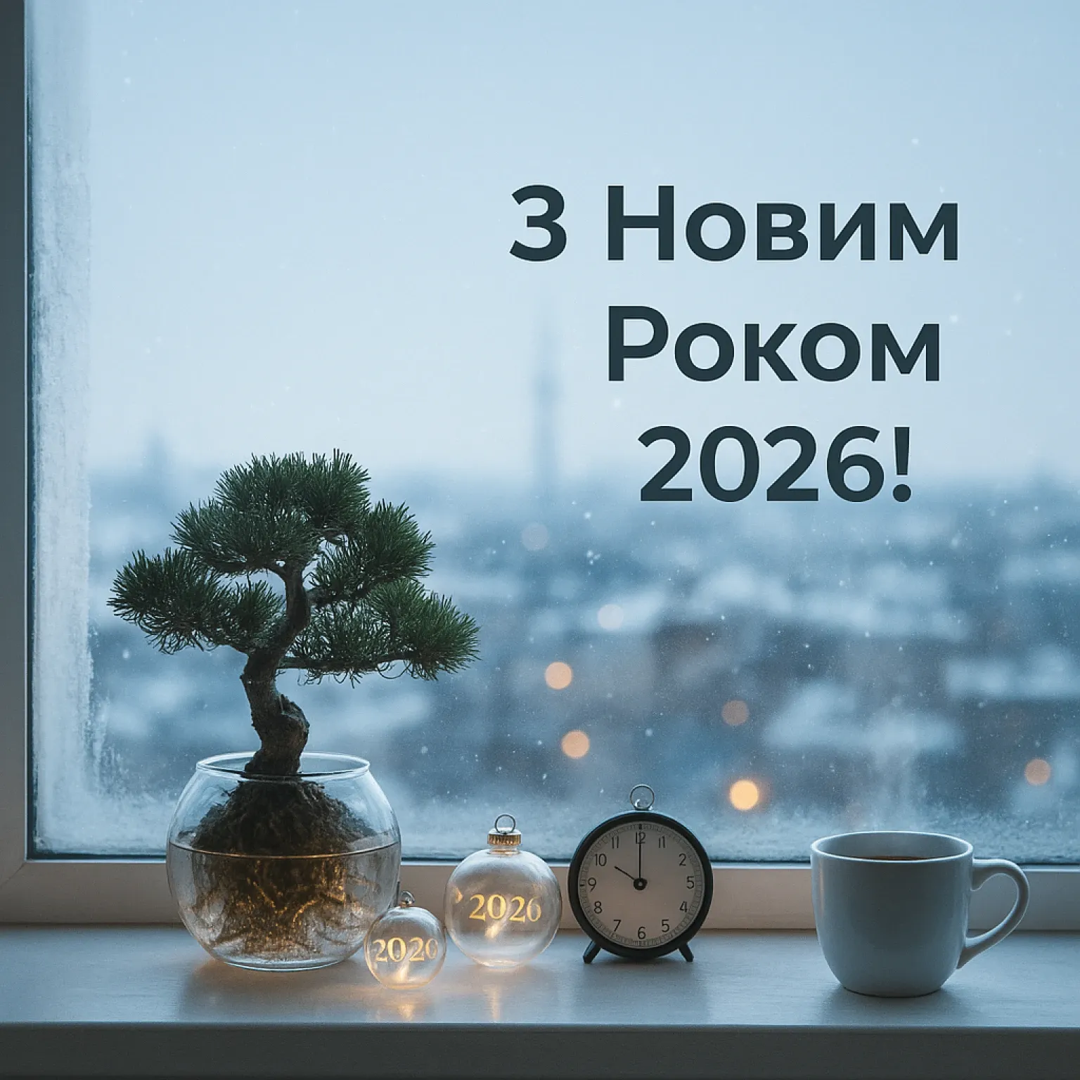 Привітання з новим роком 2026