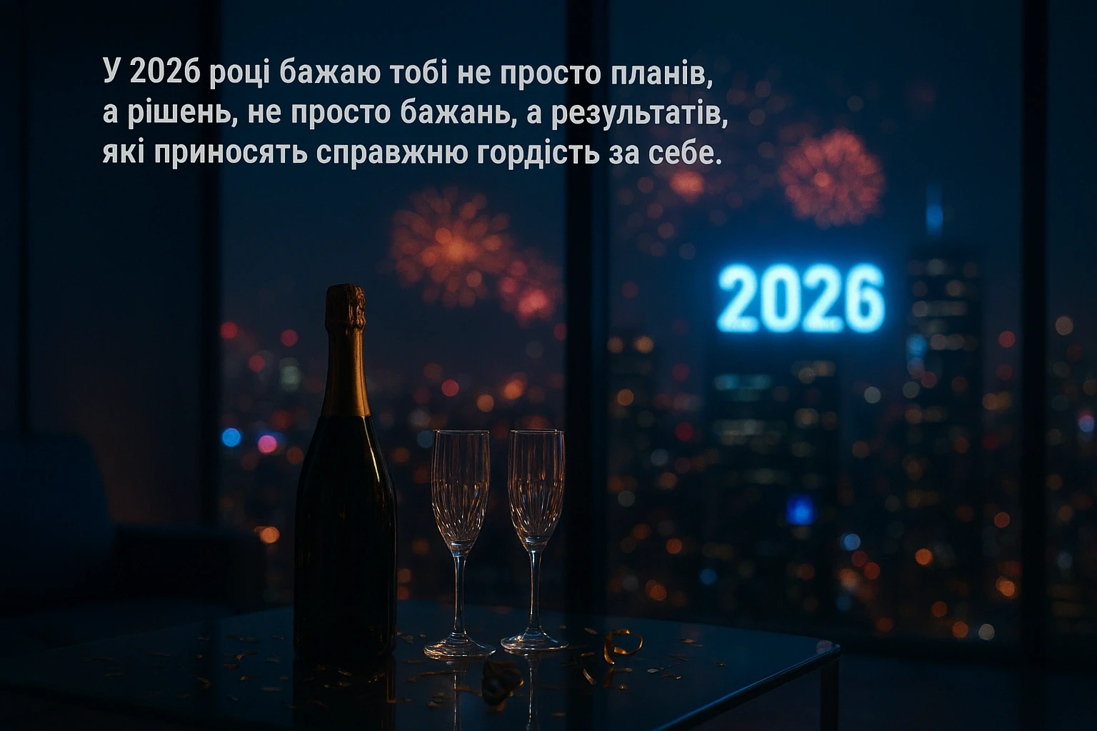 Привітання з новим роком 2026