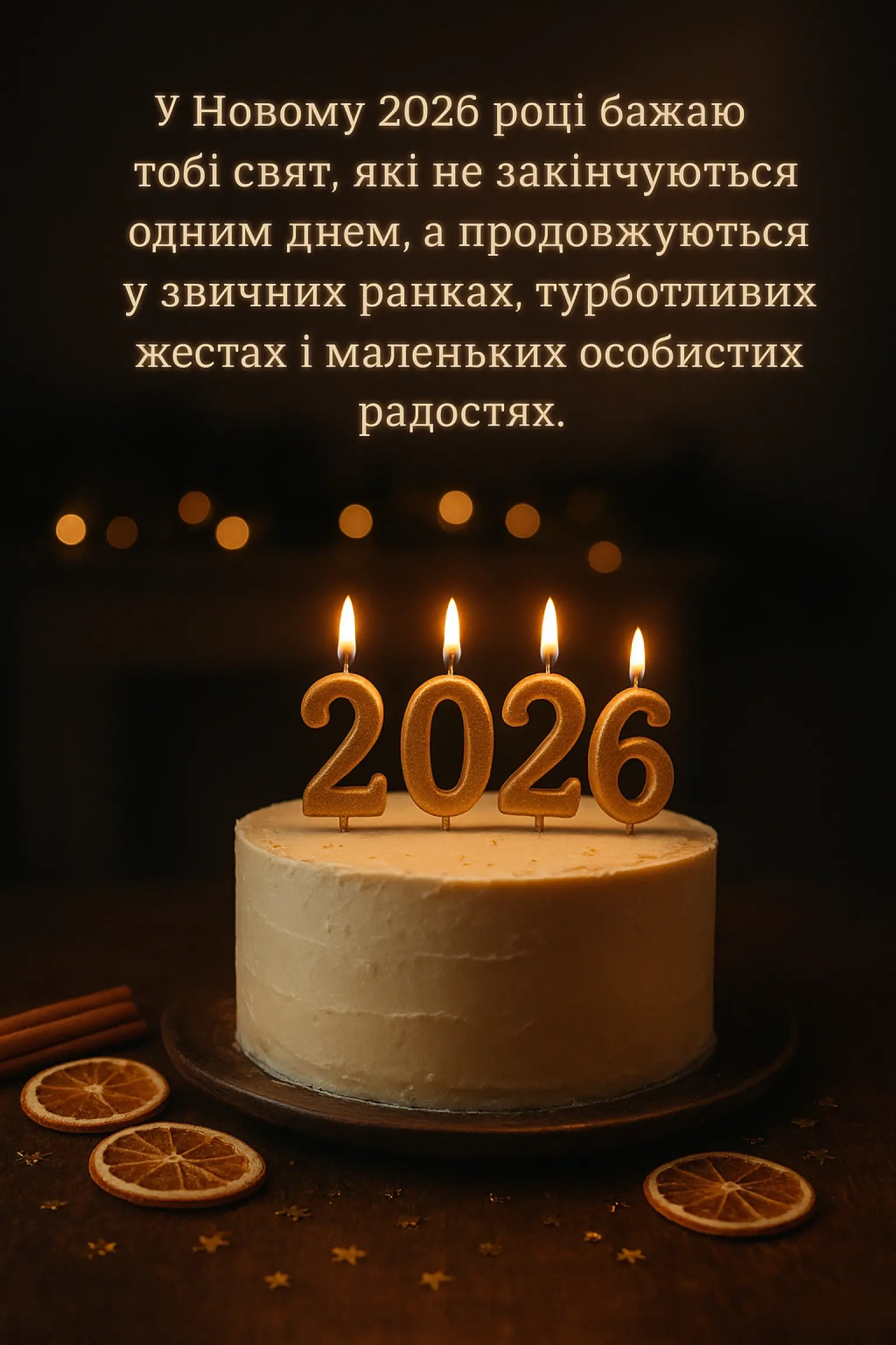 Привітання з новим роком 2026