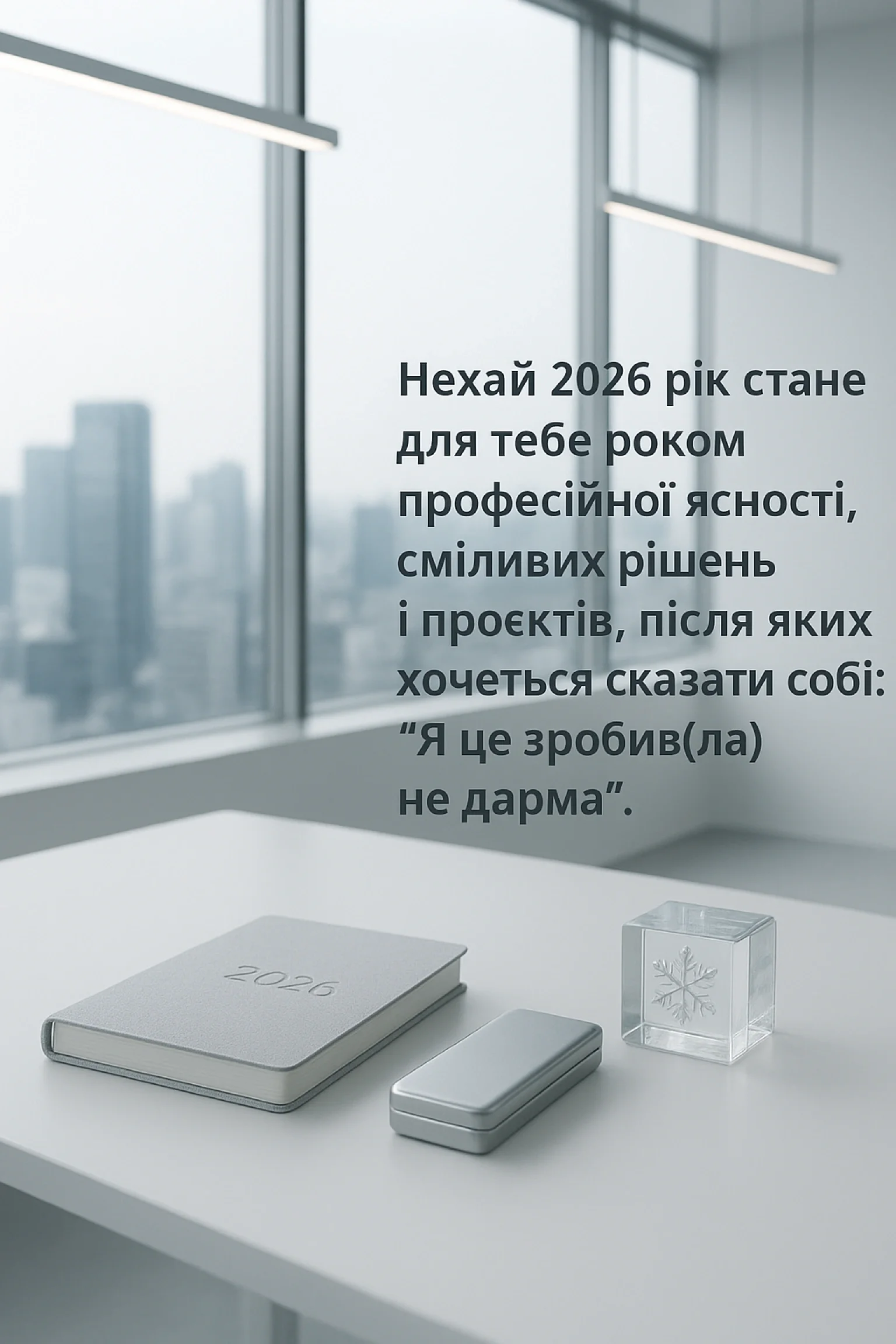 Привітання з новим роком 2026
