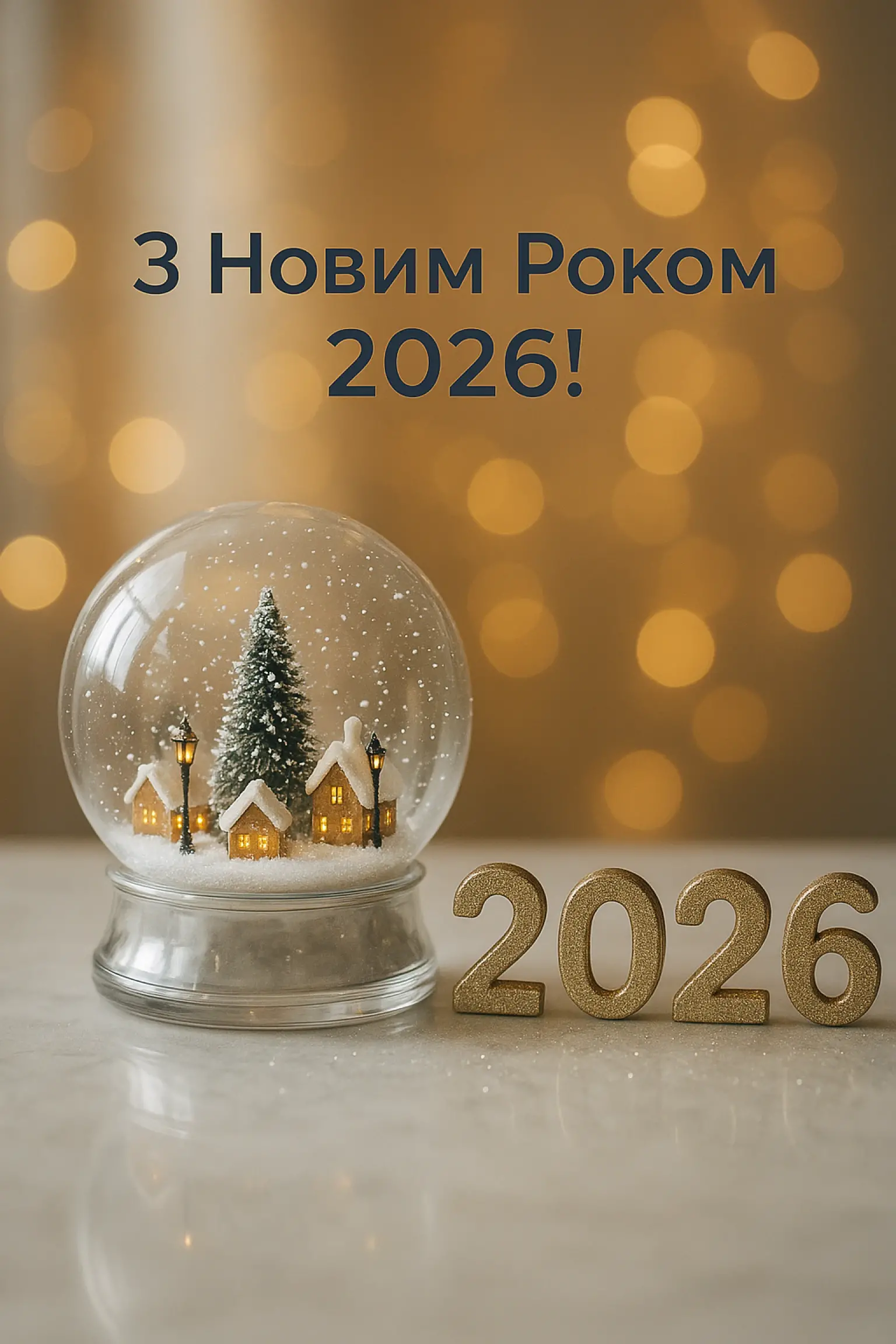Привітання з новим роком 2026