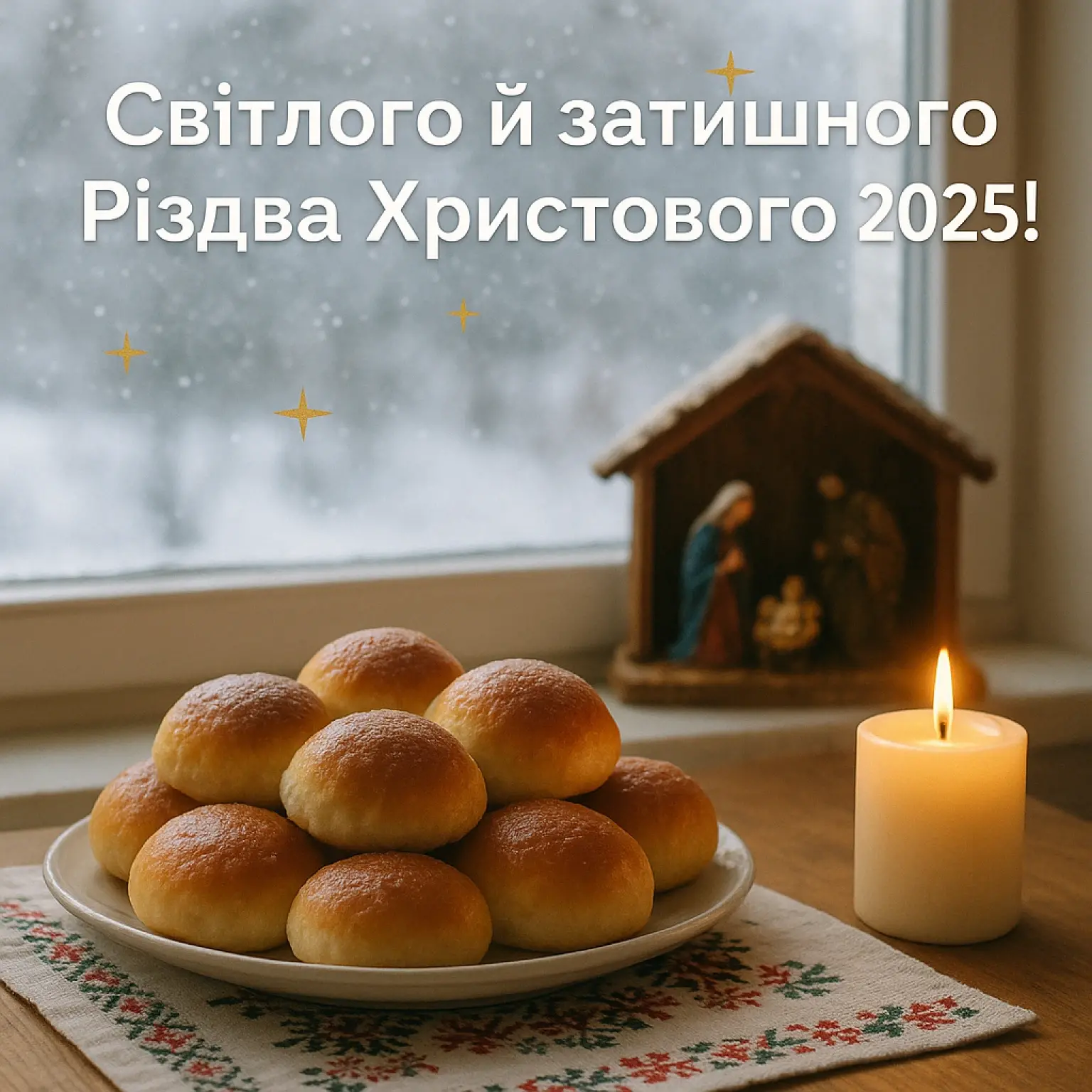 Привітання з Різдвом Христовим 2025: щирі слова у прозі та віршах