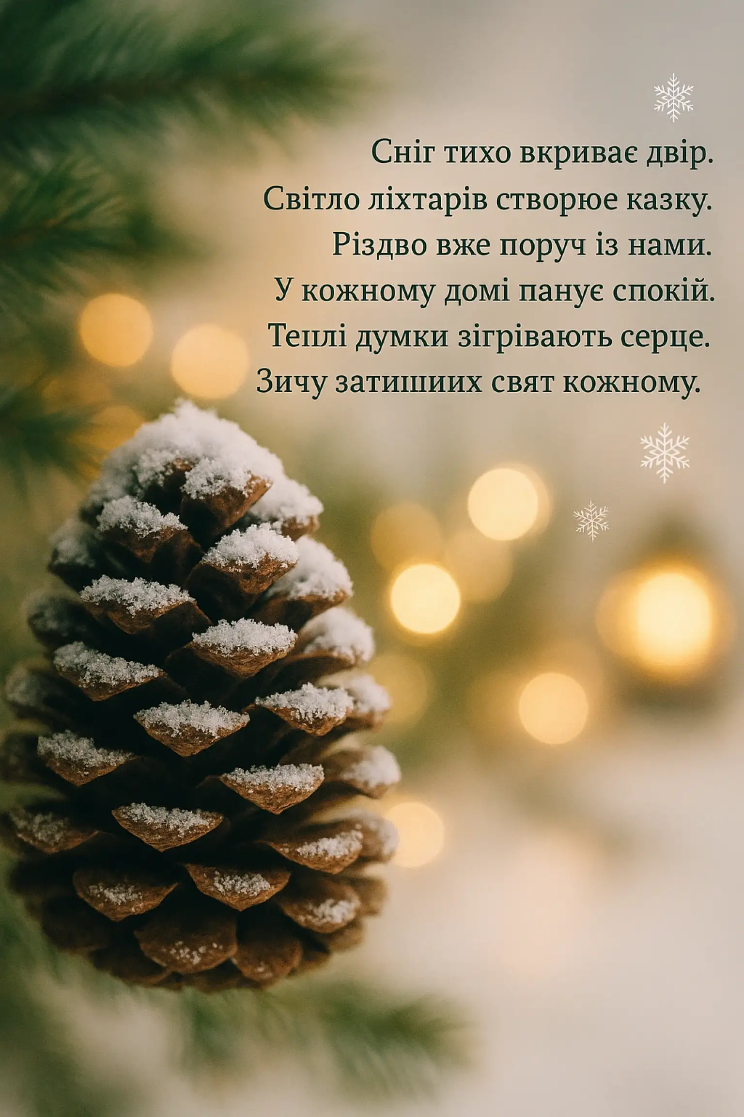 Привітання з Різдвом Христовим 2025: щирі слова у прозі та віршах