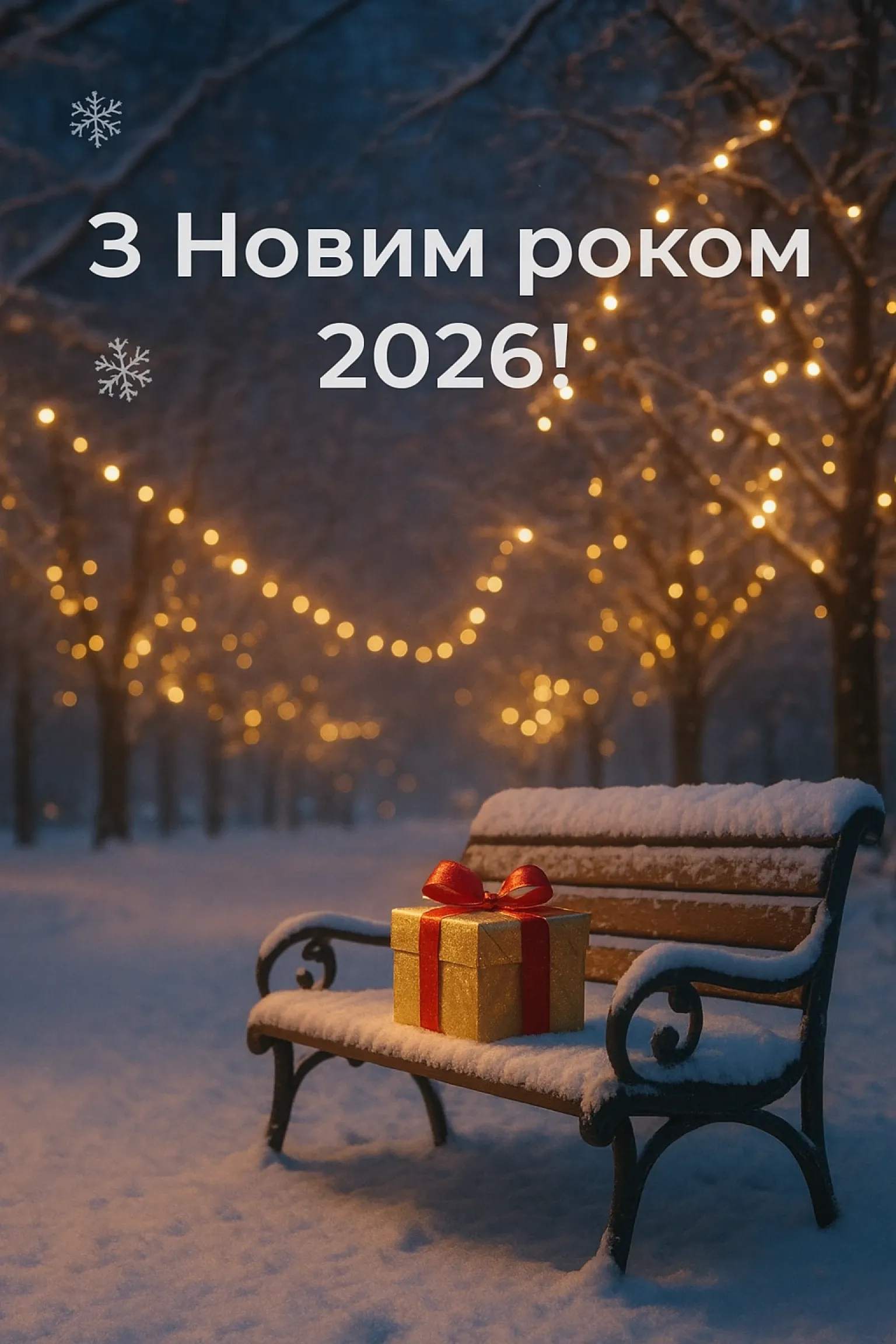 Привітання з прийдешнім новим роком 2026: теплі побажання українською