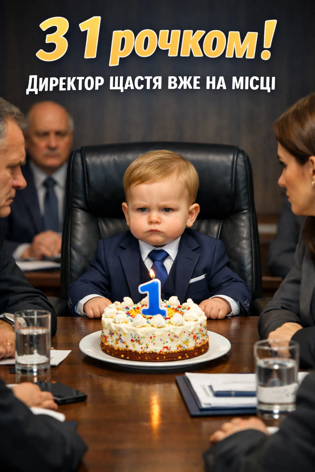 Привітання з днем народження для хлопчика на 1 рік