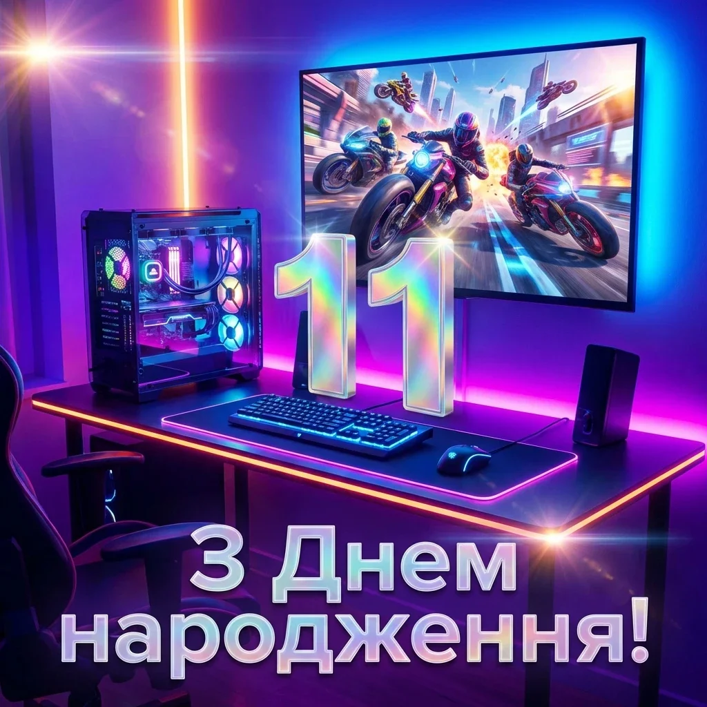 з днем народження 11 років хлопчику