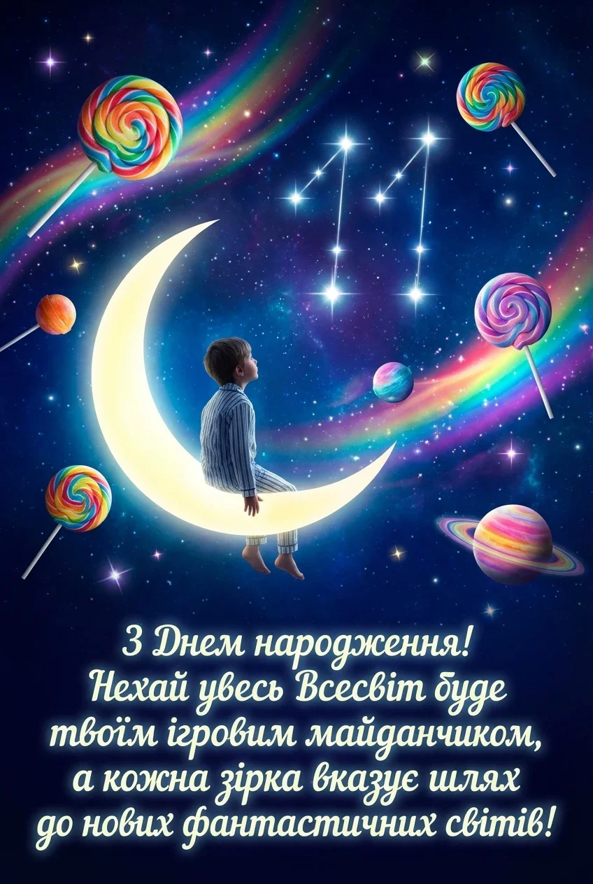 з днем народження 11 років хлопчику