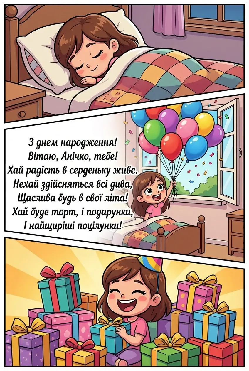 анна анічка з днем народження картинки