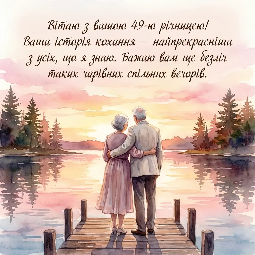 49 років весілля