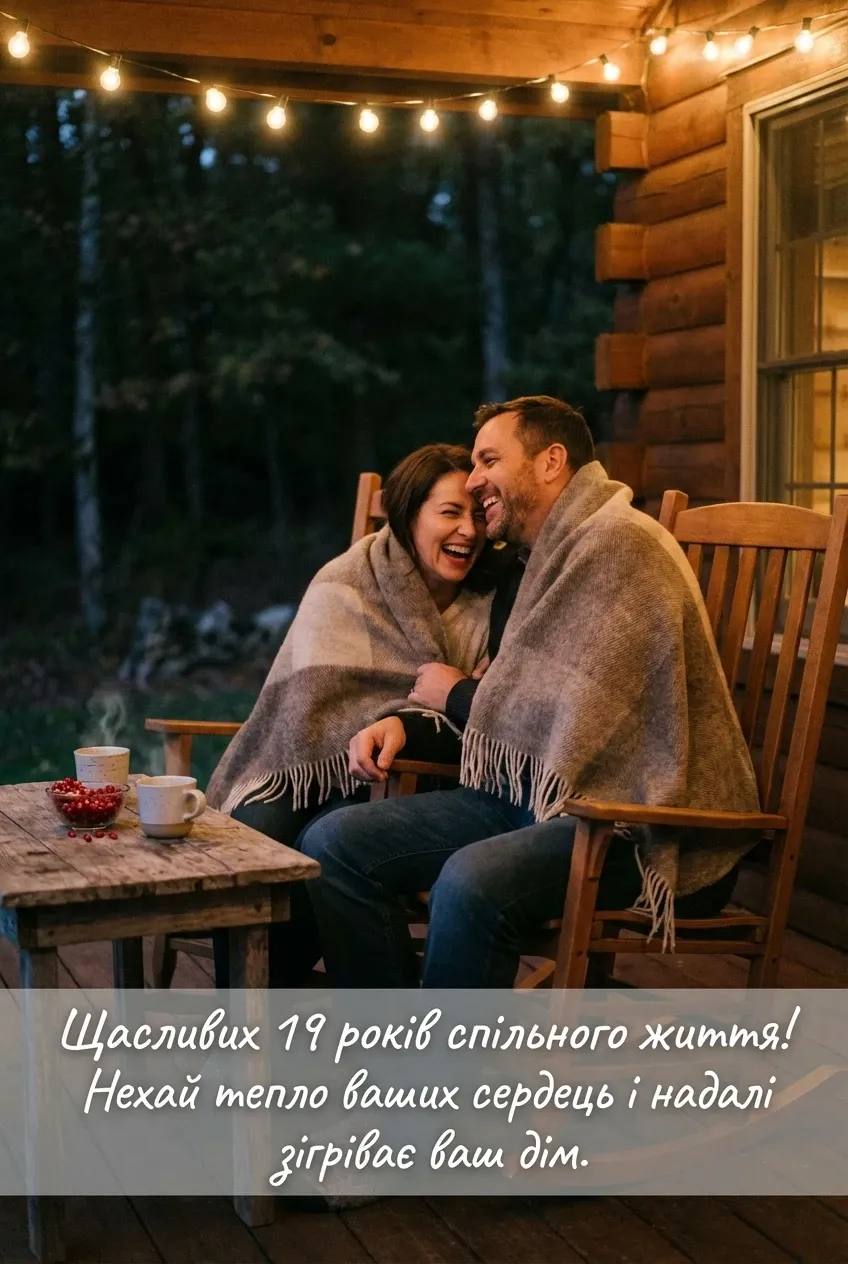19 років весілля привітання