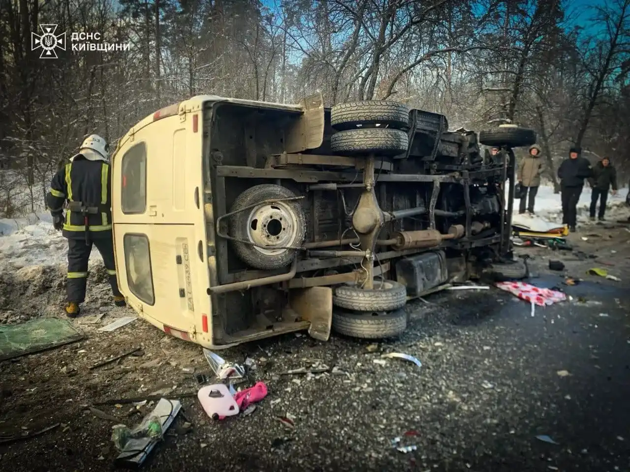 Смертельна аварія на трасі Київ – Гостомель: одна людина загинула, двоє госпіталізовані