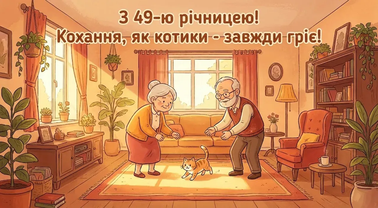 Привітання з 49 роками весілля