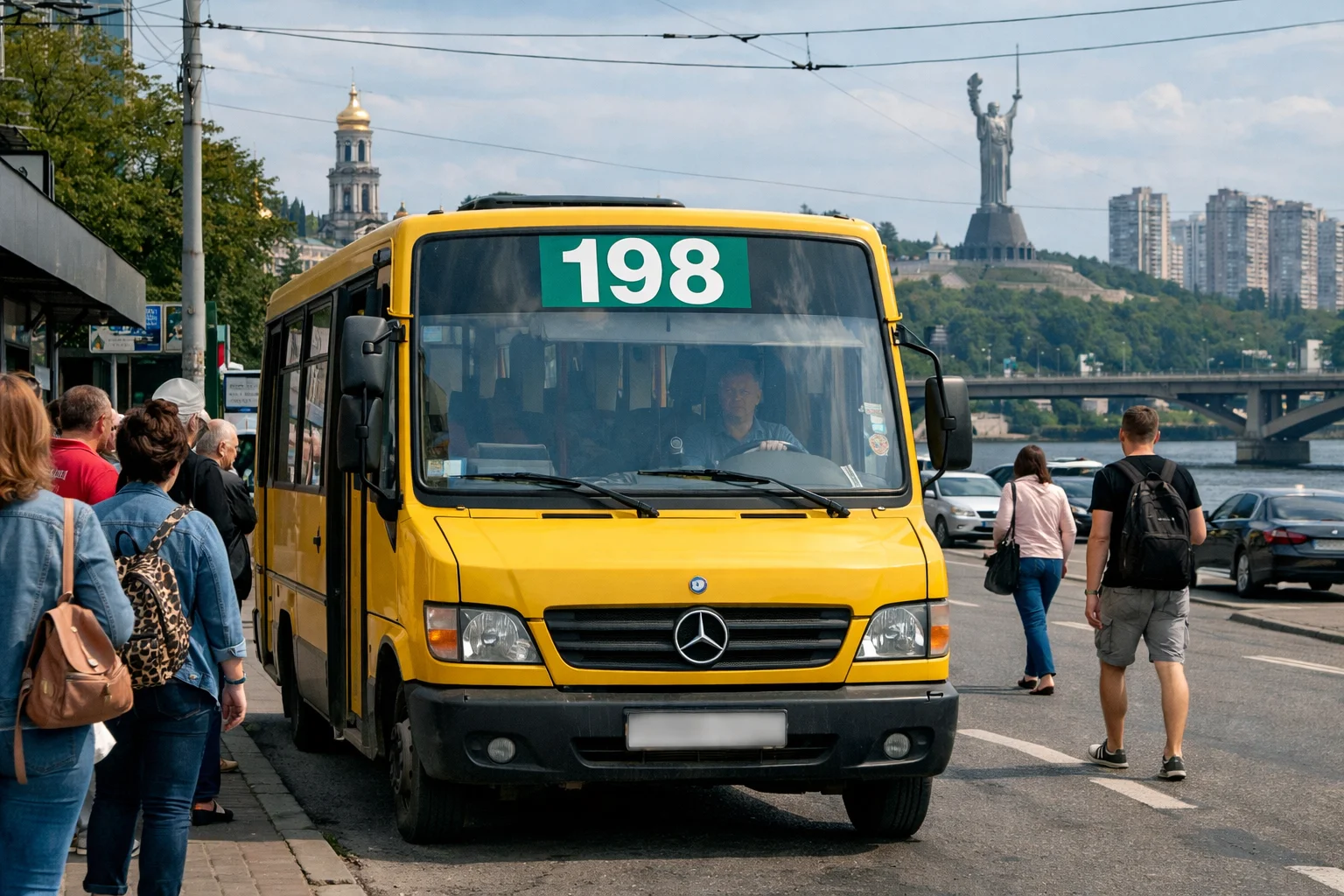 Машрутка 198 Київ
