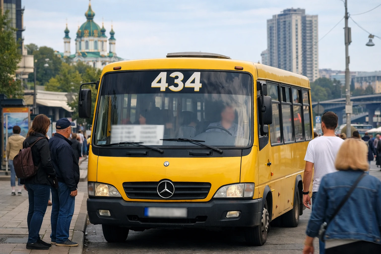 Маршрутка 202 Київ: маршрут, зупинки, розклад, вартість