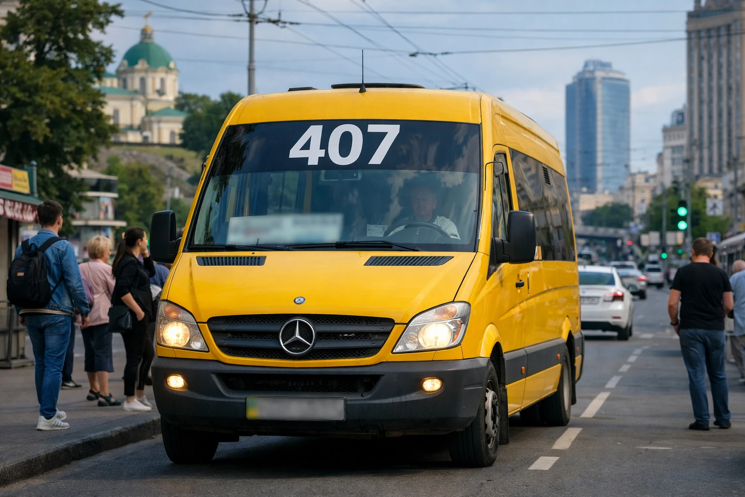 Маршрутка 407 Київ