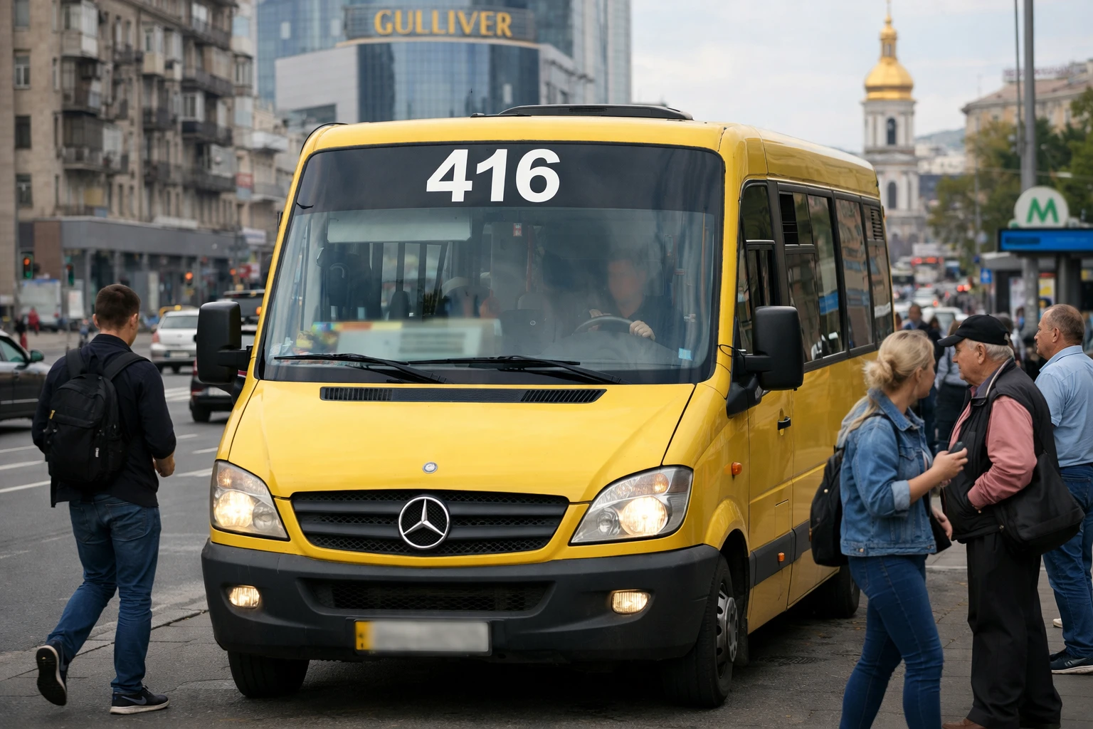 Маршрутка 416 Київ