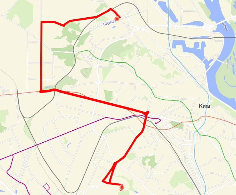 Маршрутка 518 Київ