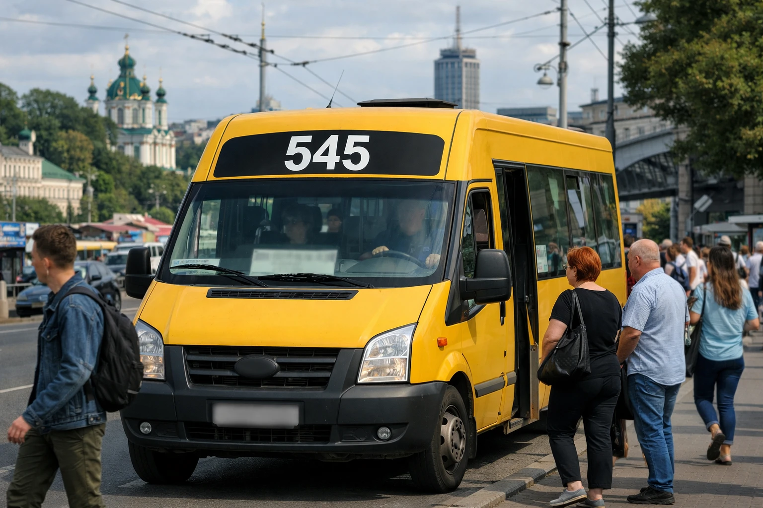 Маршрутка 529К Київ