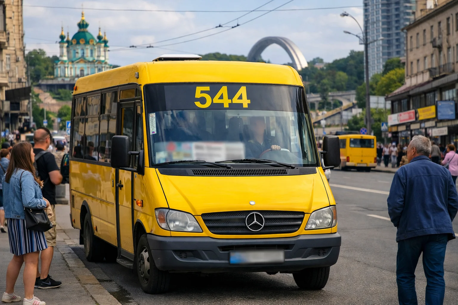 Маршрутка 529К Київ