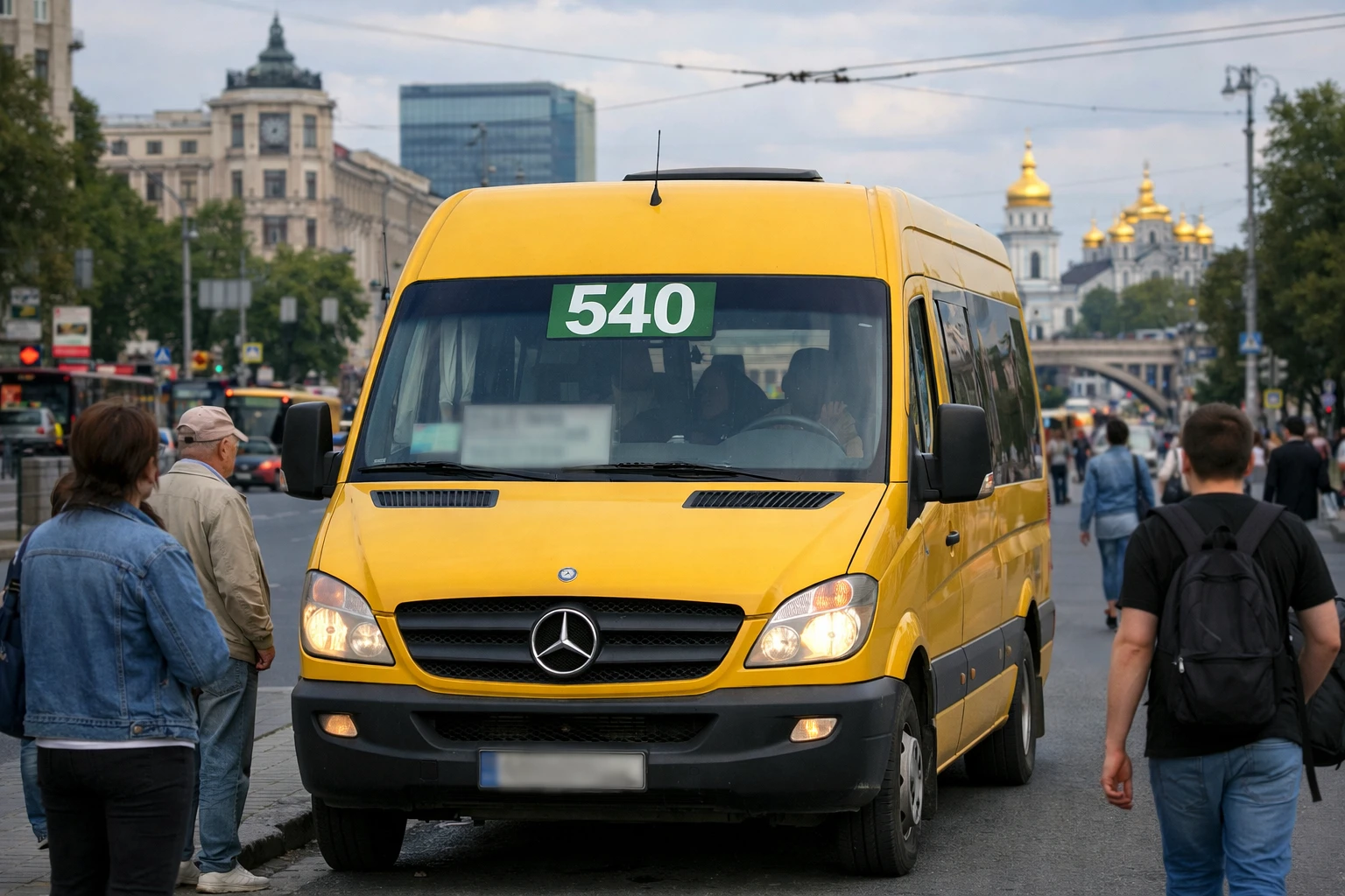 Маршрутка 529К Київ