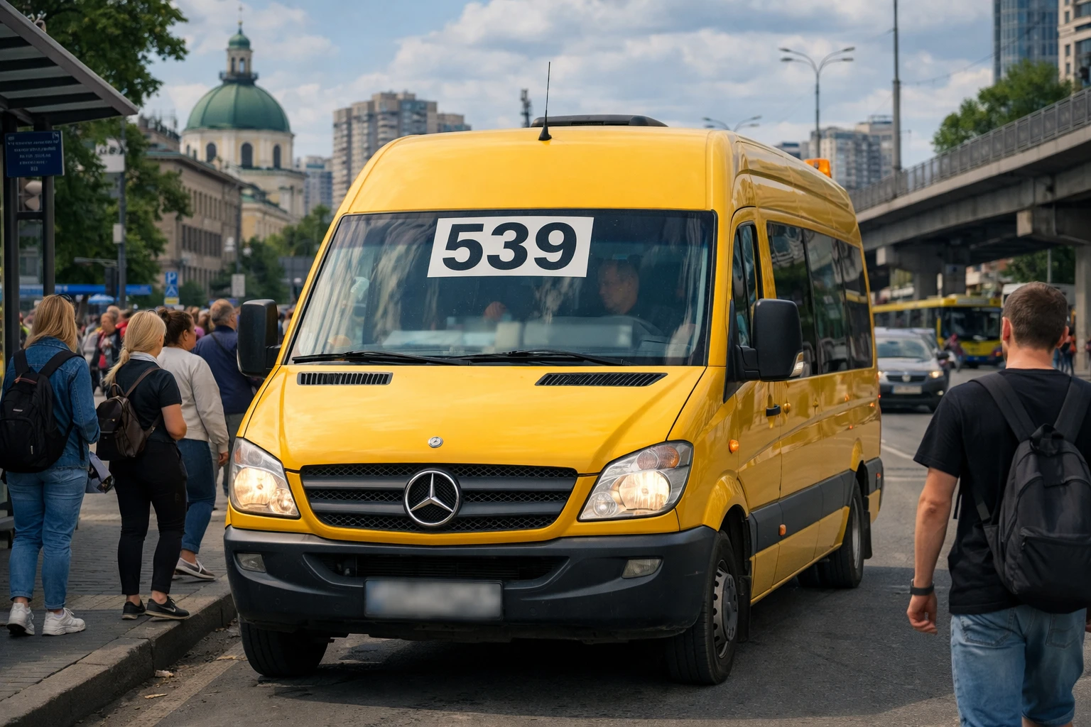 Маршрутка 529К Київ
