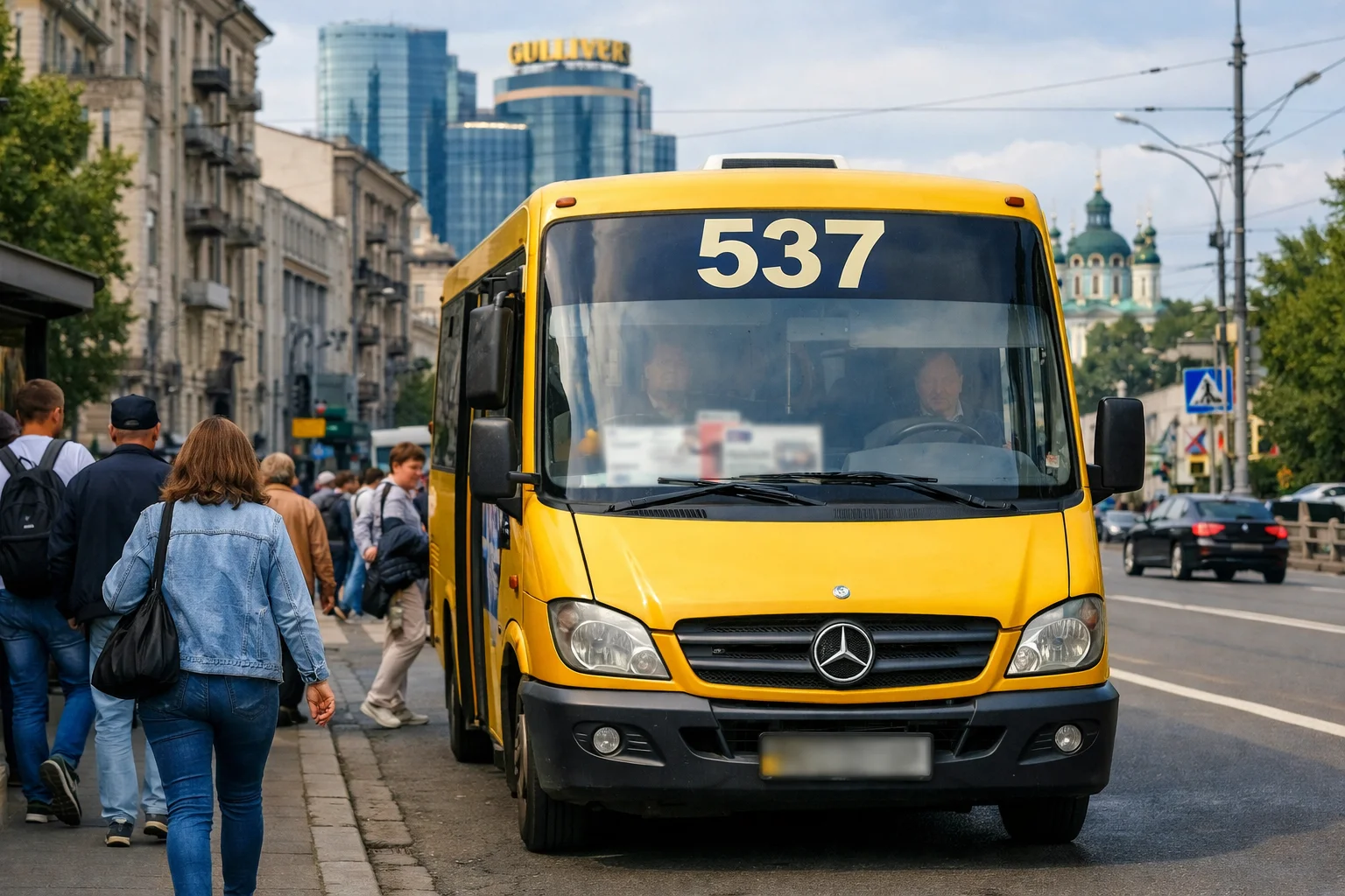 Маршрутка 529К Київ
