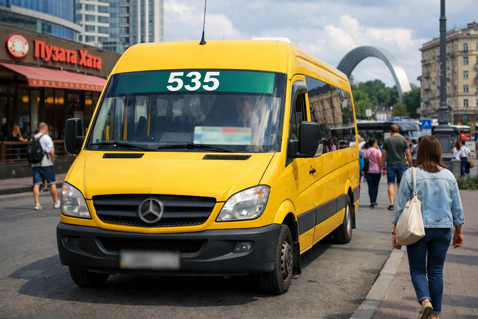 Маршрутка 529К Київ