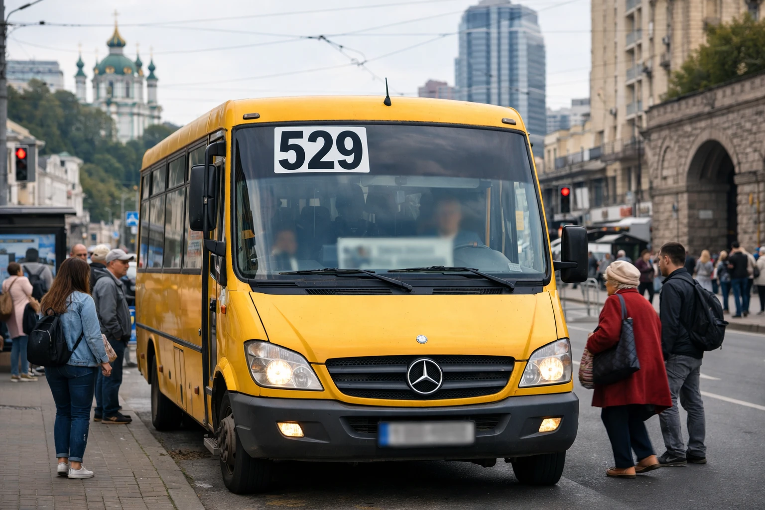 Маршрутка 529К Київ