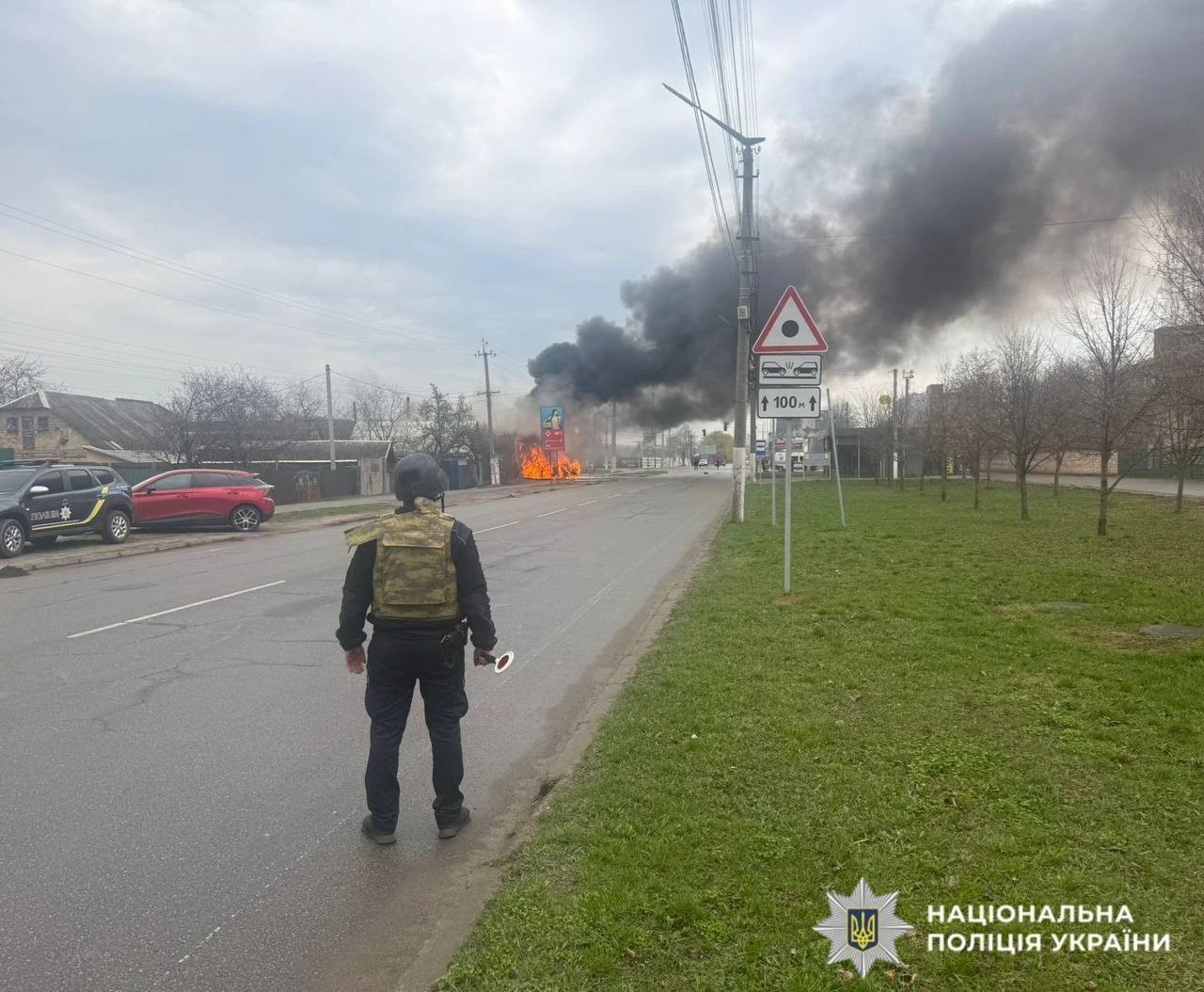 Нічна атака на Київщину: на фермі загинули десятки тварин, пошкоджено понад десять будинків