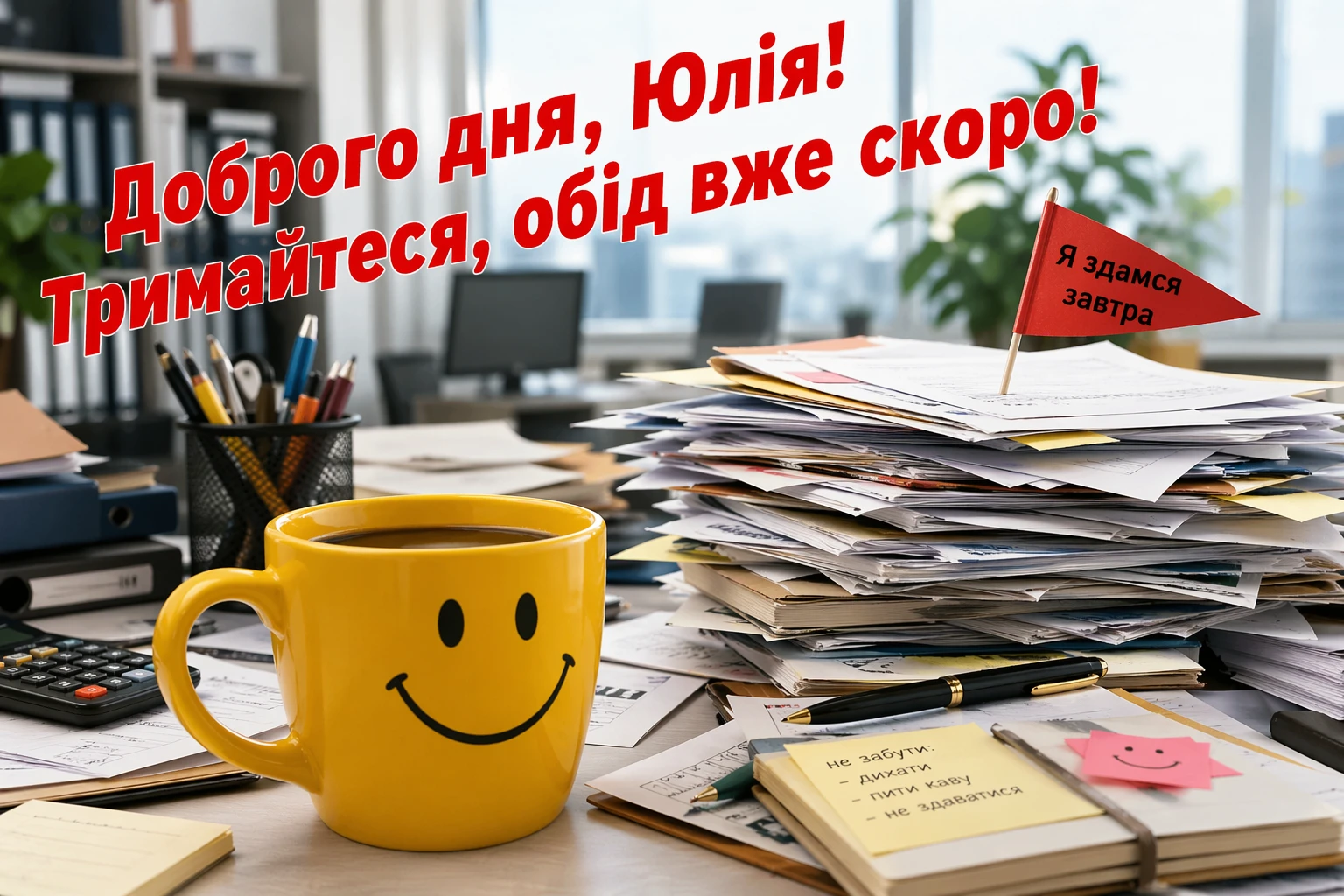 Доброго дня, Юлія: найкращі картинки та душевні вітання для гарного настрою