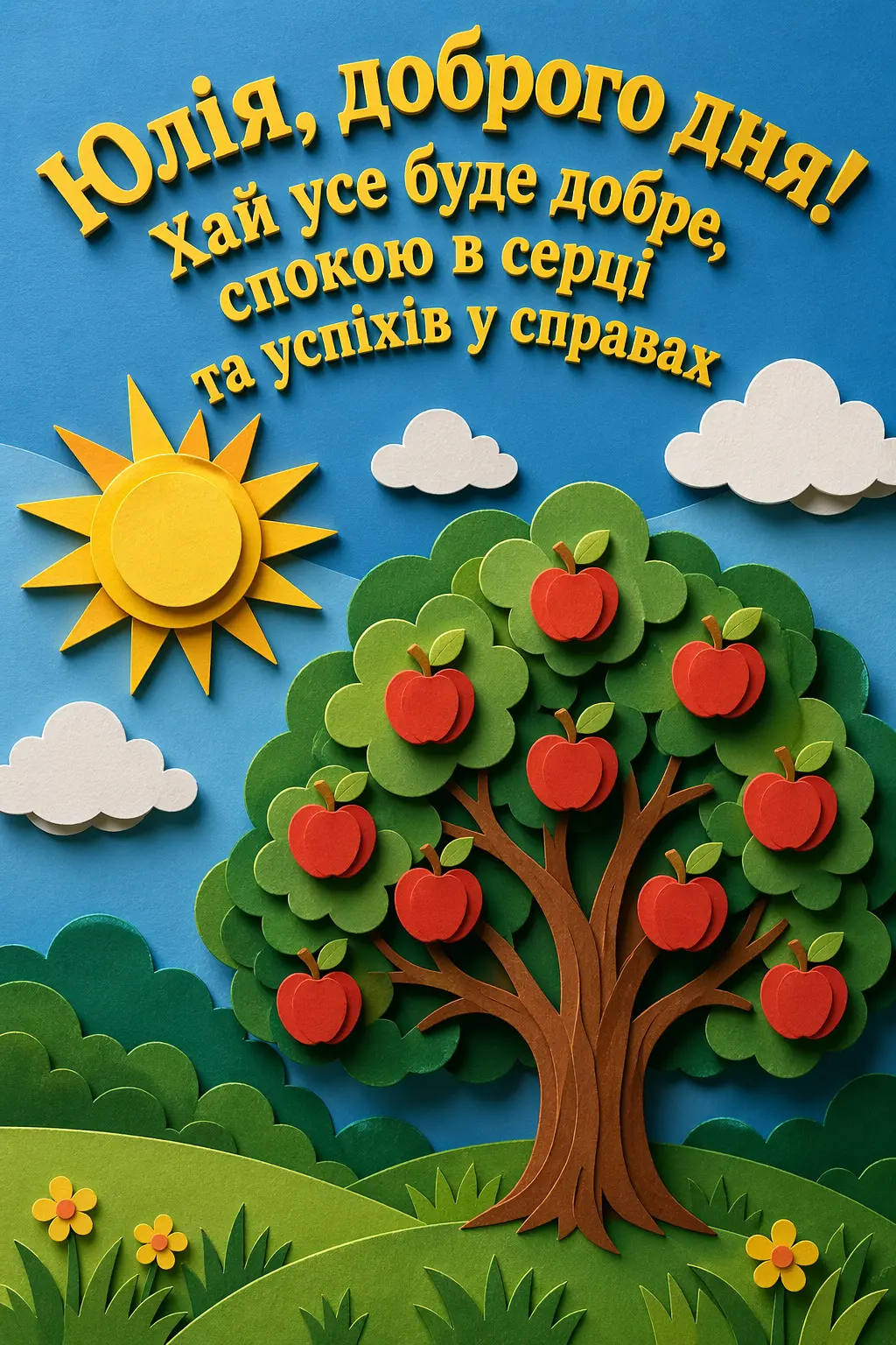 Доброго дня, Юлія: найкращі картинки та душевні вітання для гарного настрою