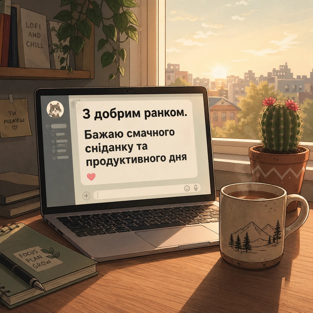 Доброго ранку: картинки та душевні листівки для гарного настрою