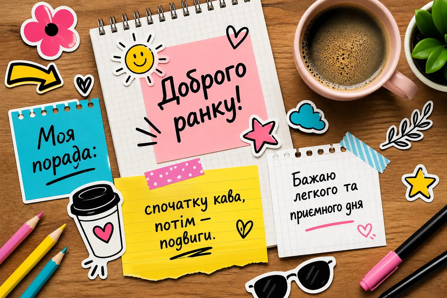 Доброго ранку: картинки та душевні листівки для гарного настрою