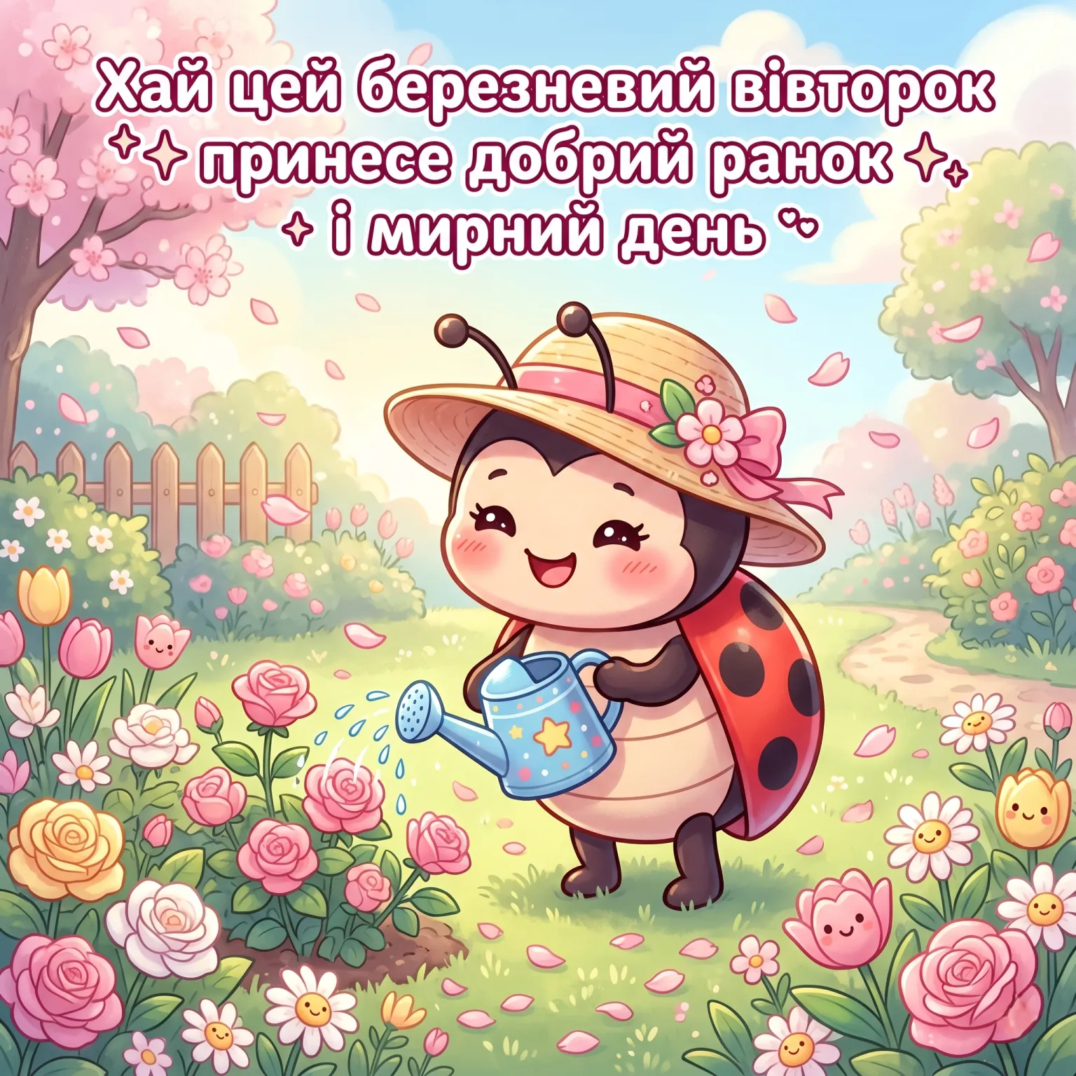 Добрий ранок, весна: картинки та найтепліші побажання для гарного вівторка