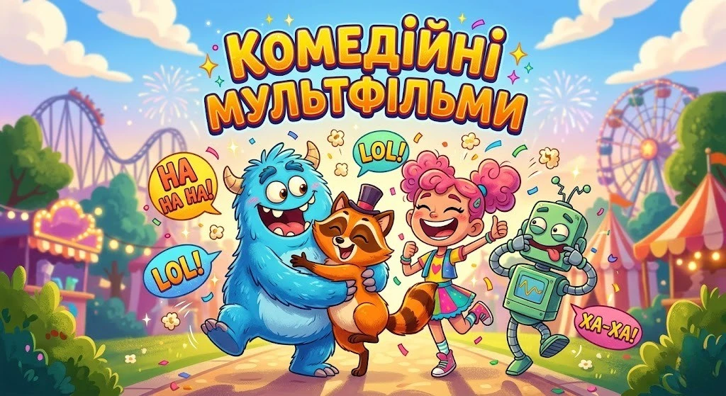 Кращі комедійні мультфільми для вечора з родиною