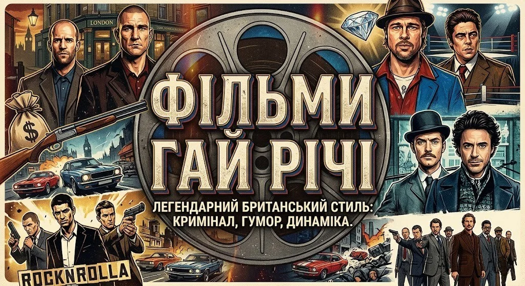 Фільми Гай Річі, які зробили режисера відомим на весь світ
