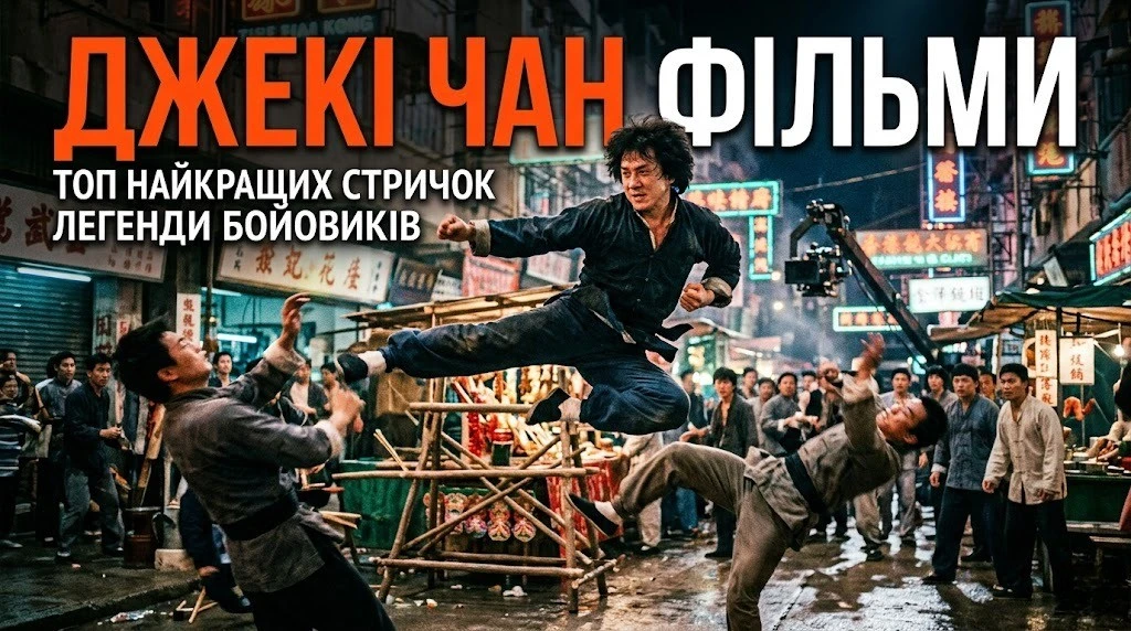 Фільми Джекі Чана: від перших ролей до сьогодні