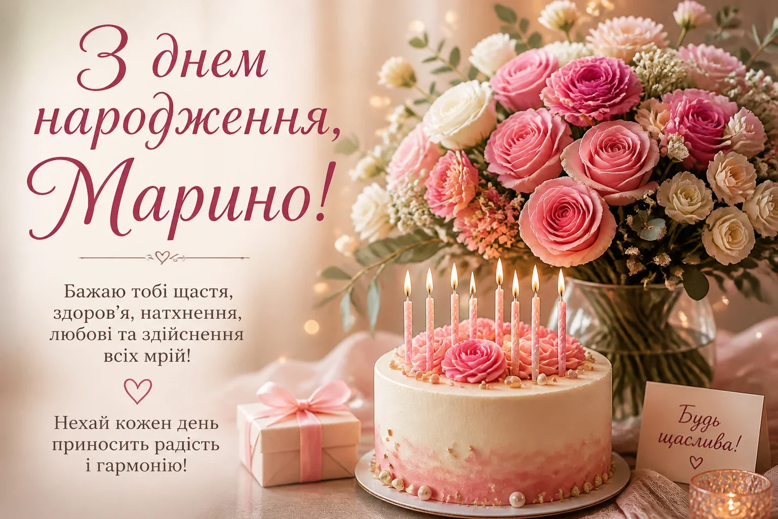 З днем народження, Марино