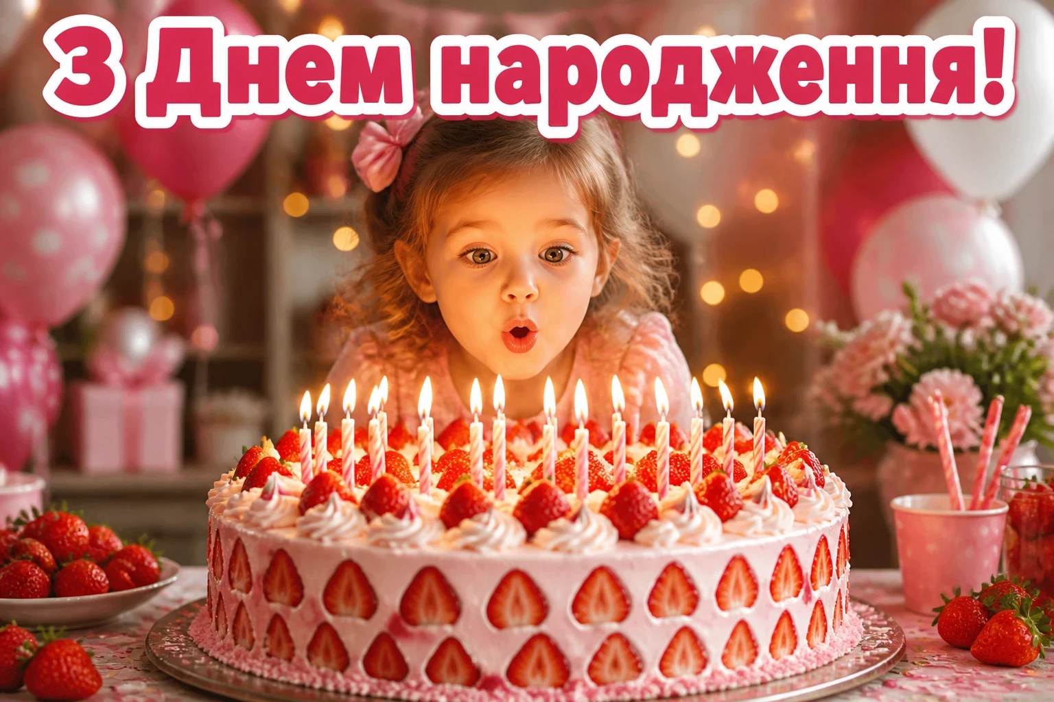 люба донечка з днем народження донечко