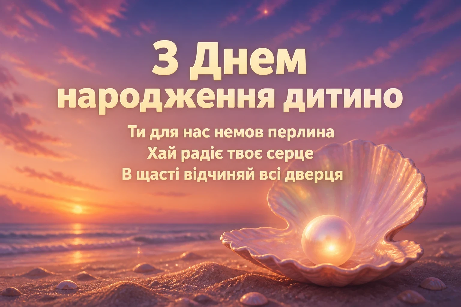 люба донечка з днем народження донечко