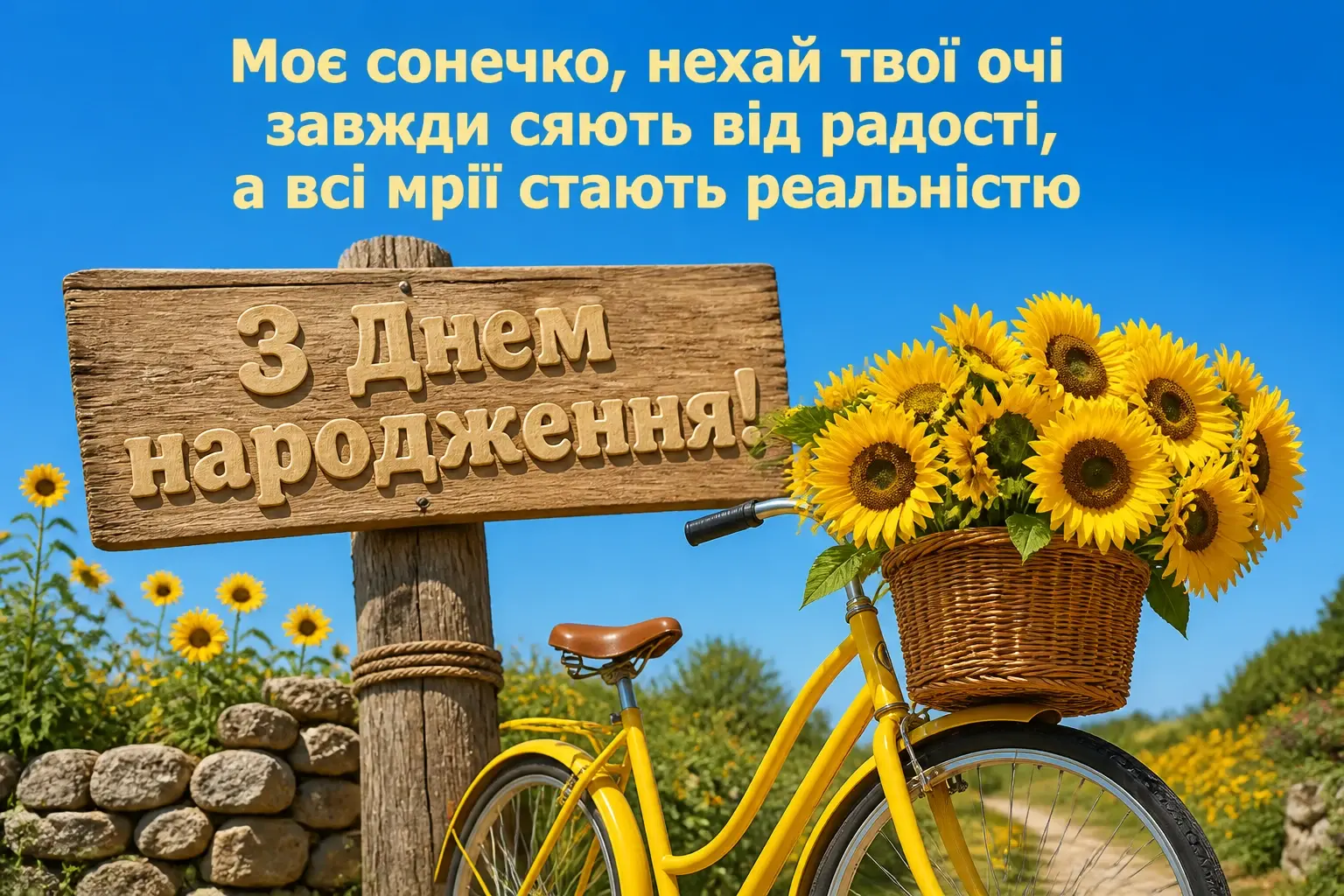 люба донечка з днем народження донечко