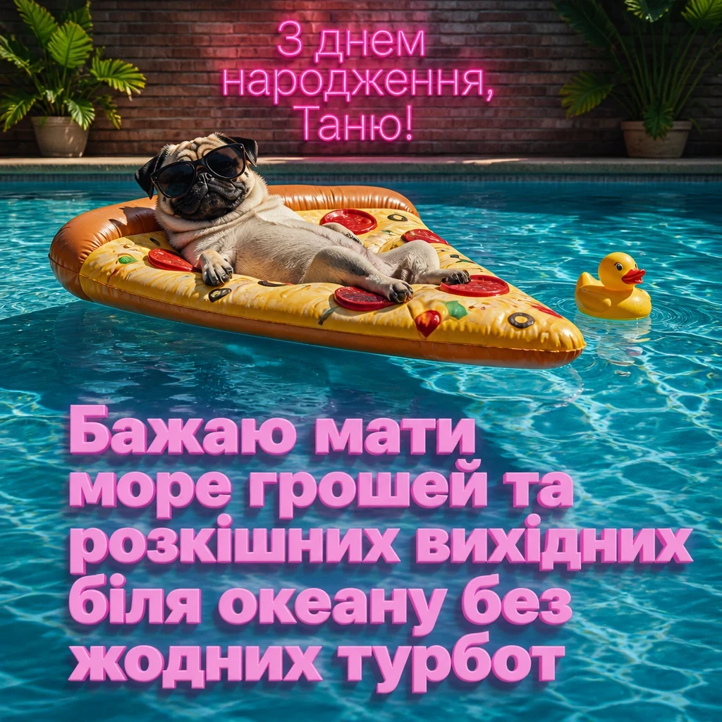 з днем народження таня