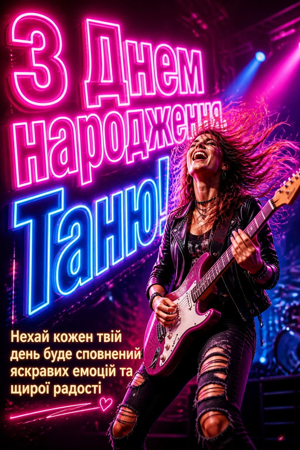 з днем народження таня