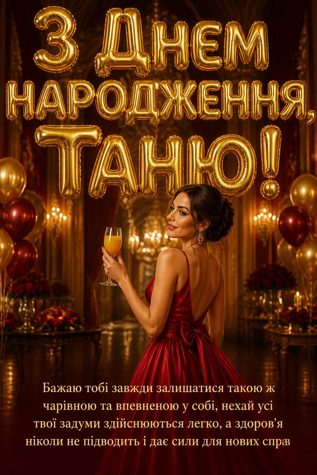 з днем народження таня